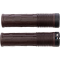 Teravail Lytho Lock-On Grips Beetroot Red pair on white background