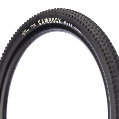 Camrock bike tire on a white background