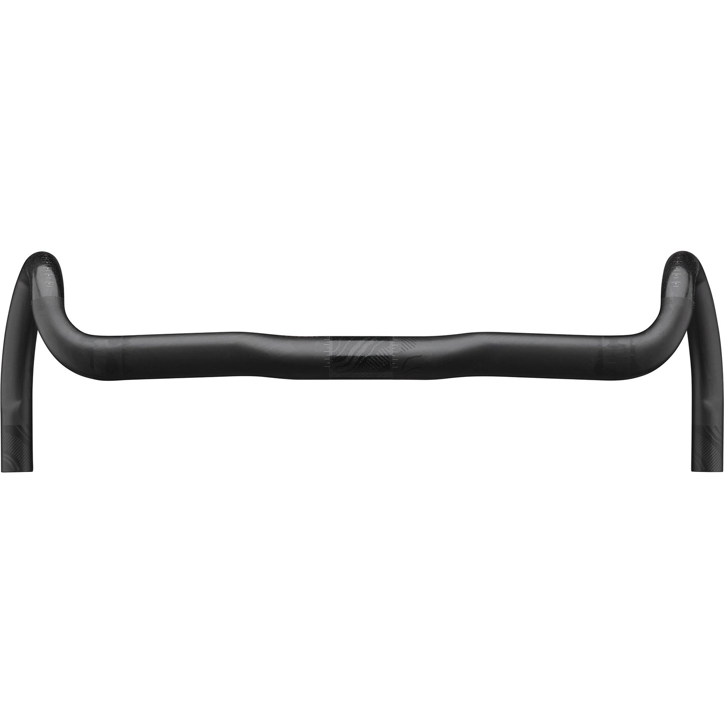 Teravail Feldspar Carbon Drop Handlebar top down view on white background