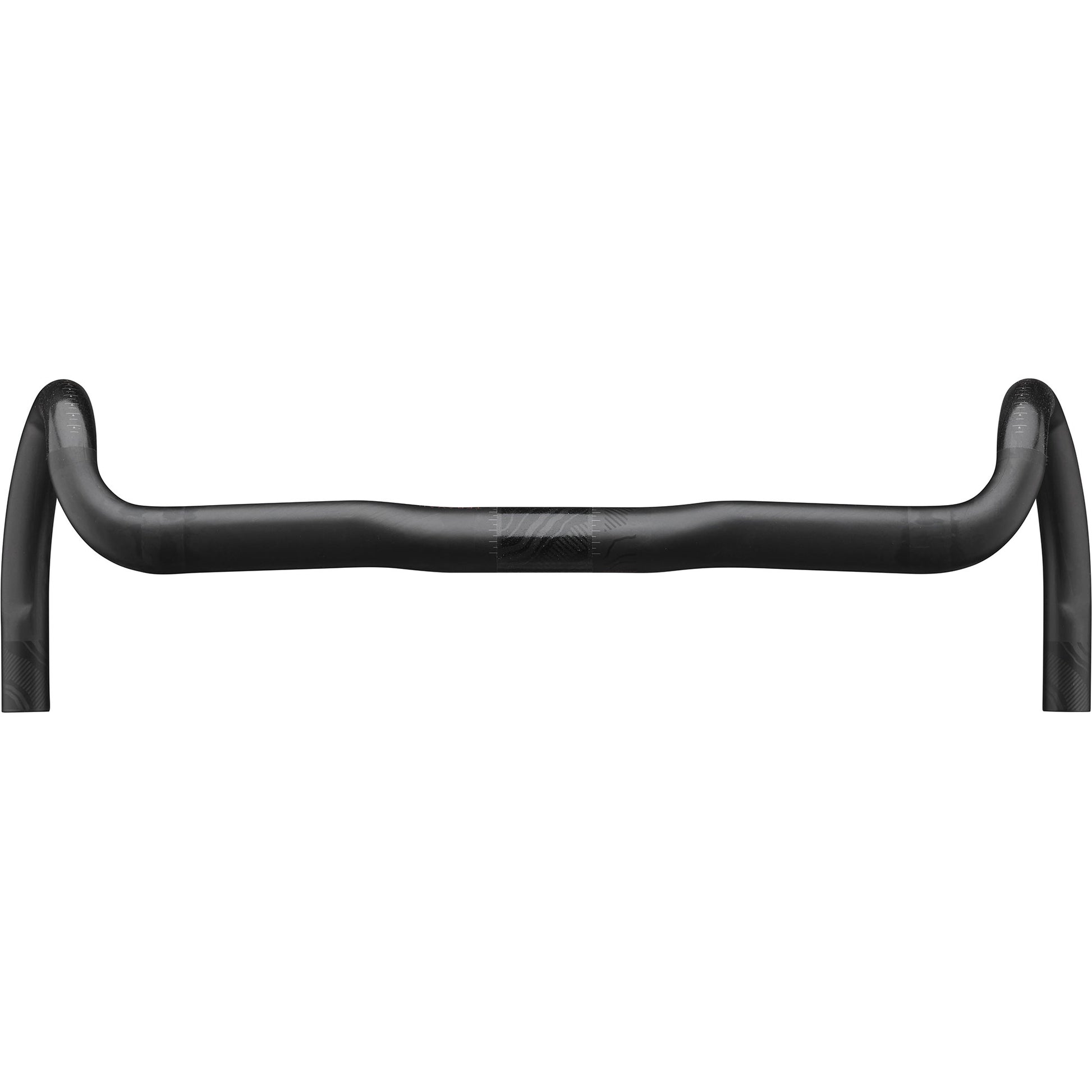 Teravail Feldspar Carbon Drop Handlebar top down view on white background
