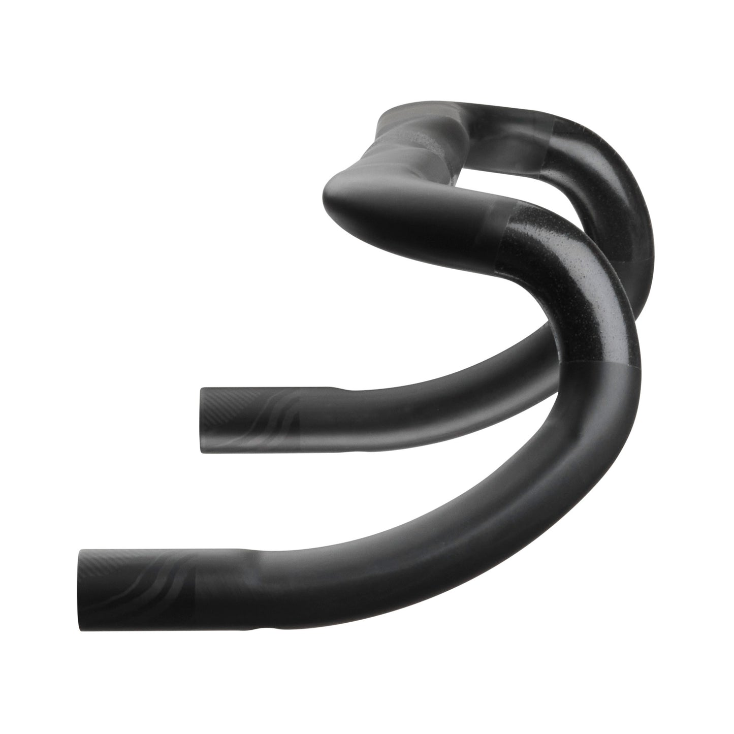 Teravail Feldspar Carbon Drop Handlebar side view on white background