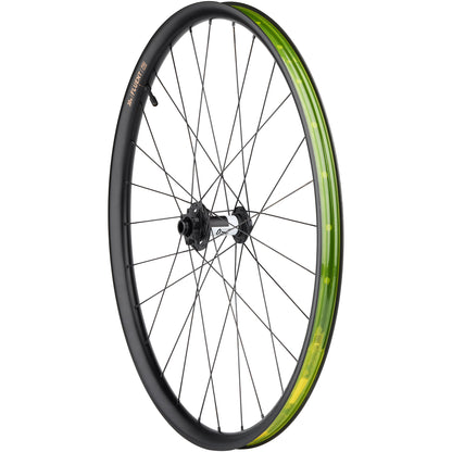Teravail Fluent Mountain Carbon Front Wheel three-quarter view