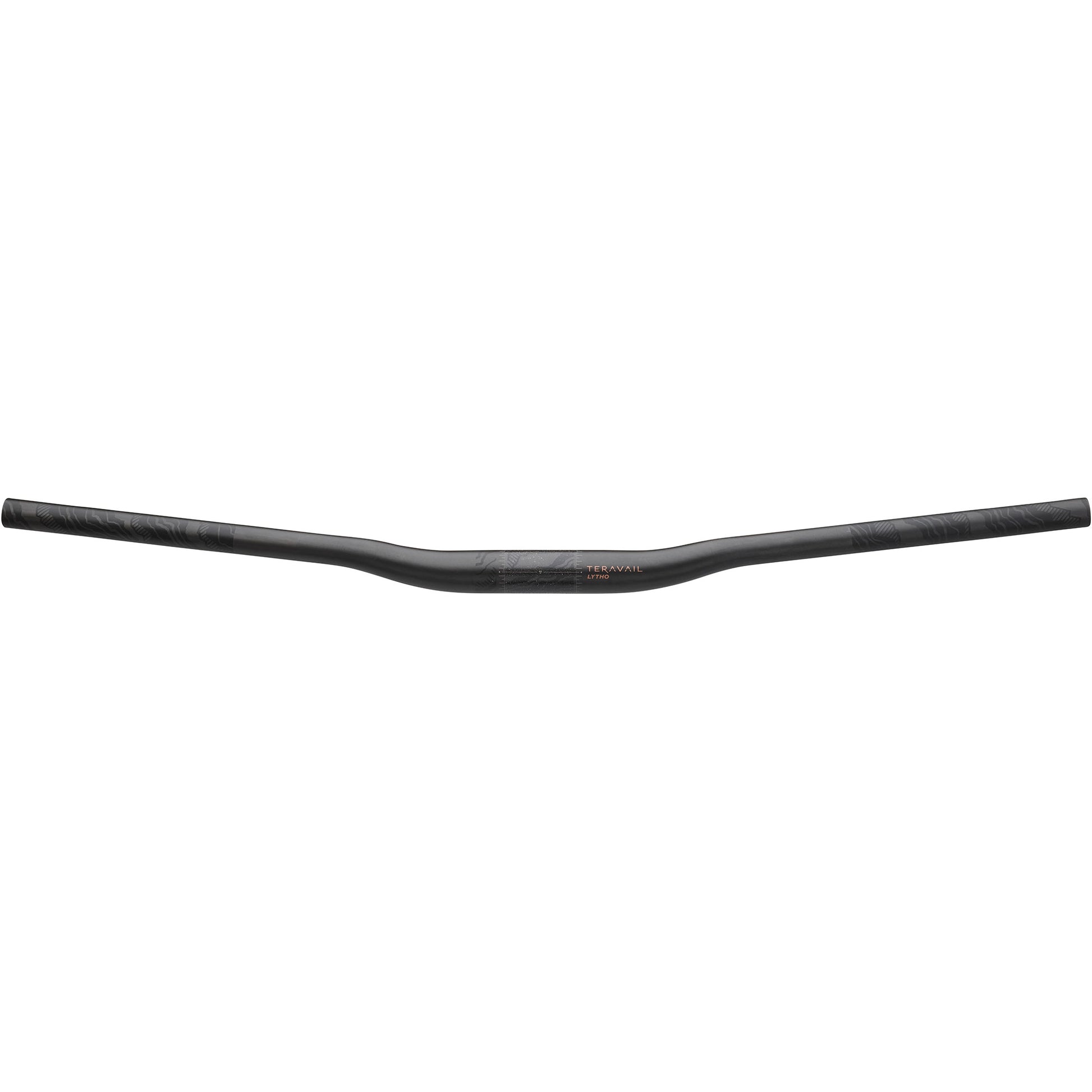 Teravail Lytho Carbon riser bar straight-on front view on white background