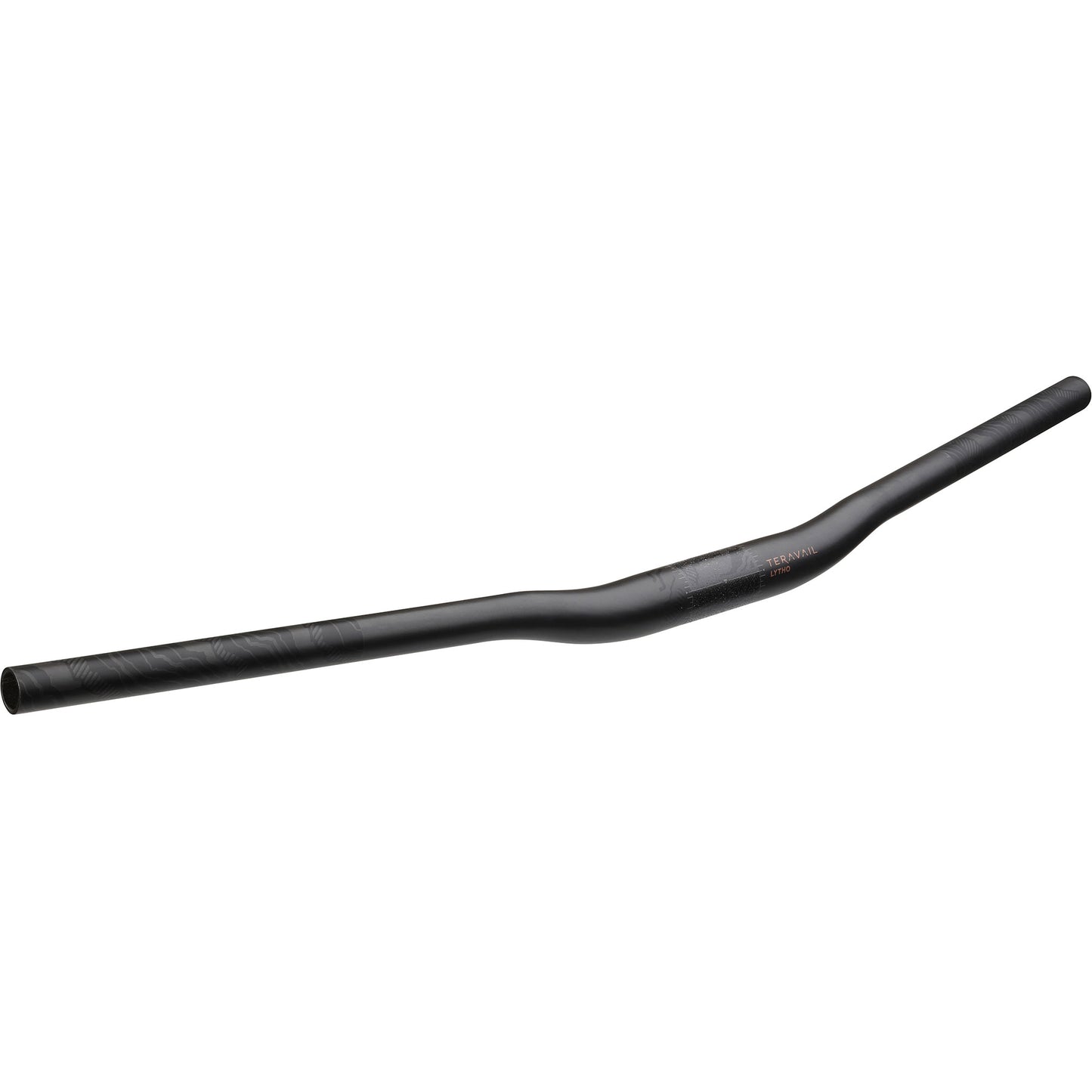 Teravail Lytho Carbon riser bar front three-quarter view on white background