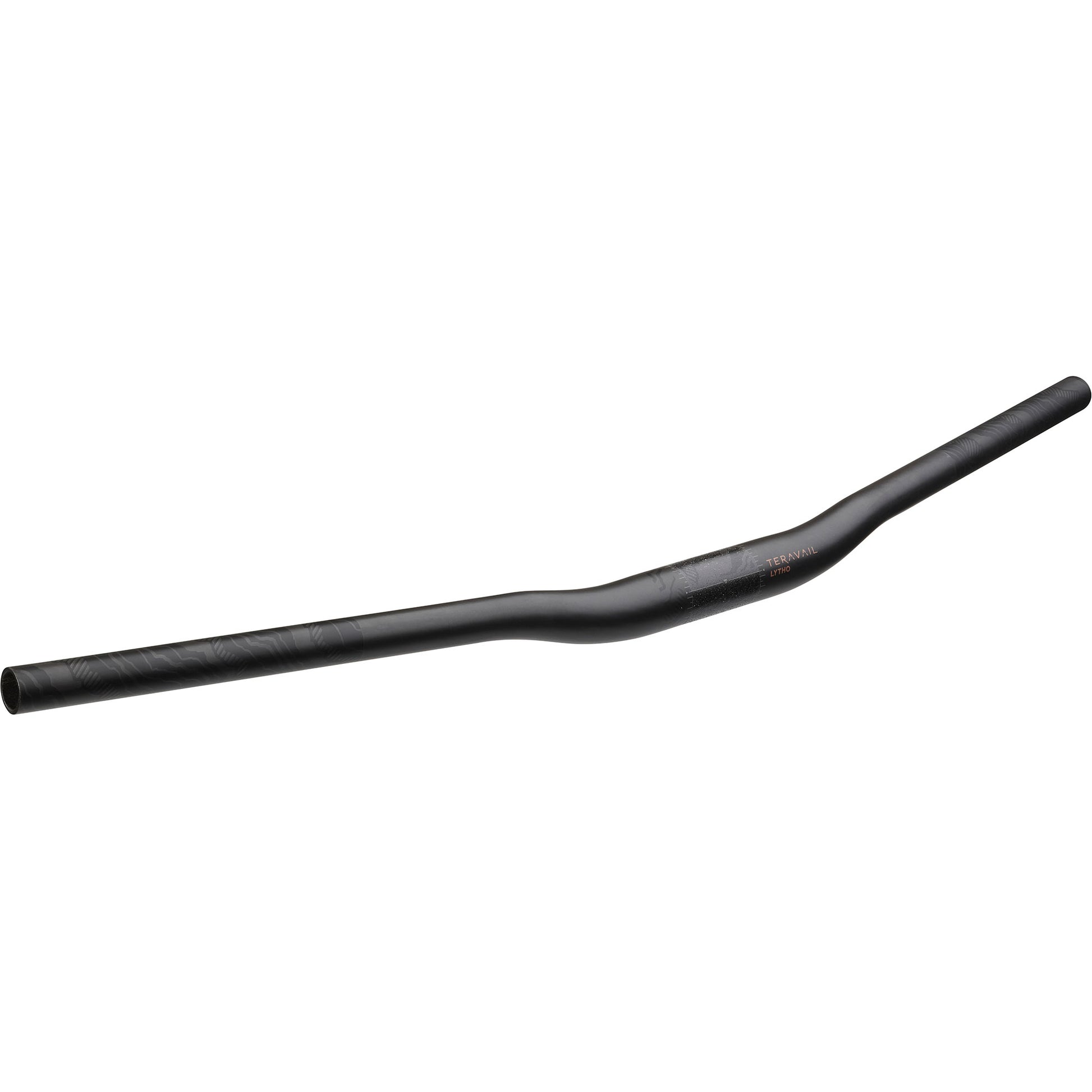 Teravail Lytho Carbon riser bar front three-quarter view on white background