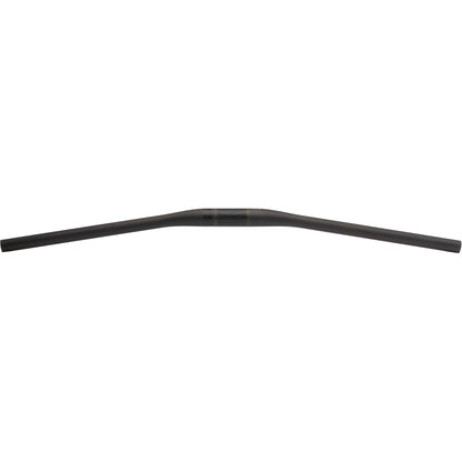 Teravail Mica Carbon Bar top down view showing sweep on white background