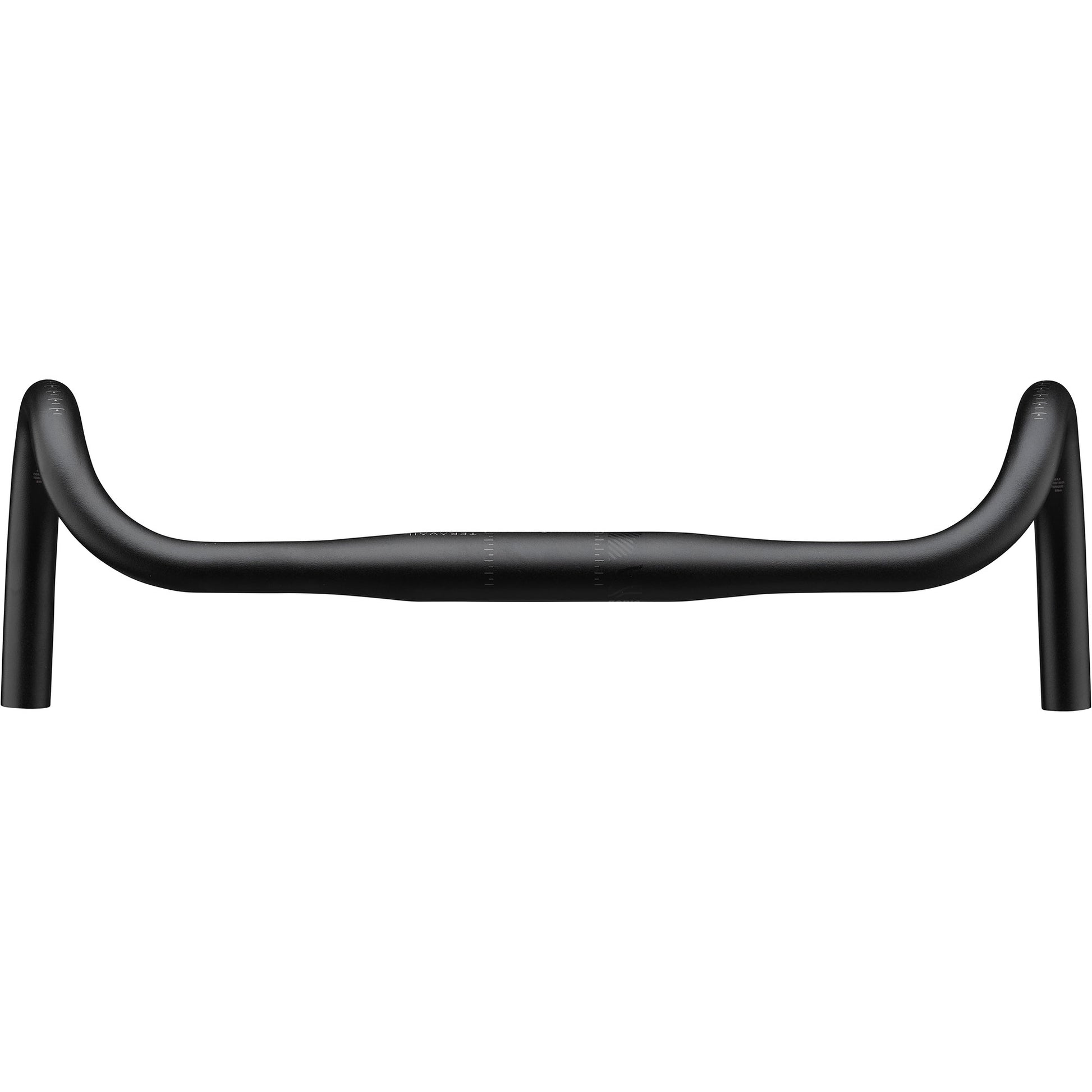 Teravail Radia 12 Drop Handlebar top down view on white background