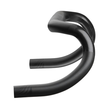 Teravail Radia 24 Carbon Drop Bar top side view on white background