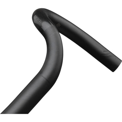 Teravail Radia 24 Carbon Drop Bar drop and flair focus on white background