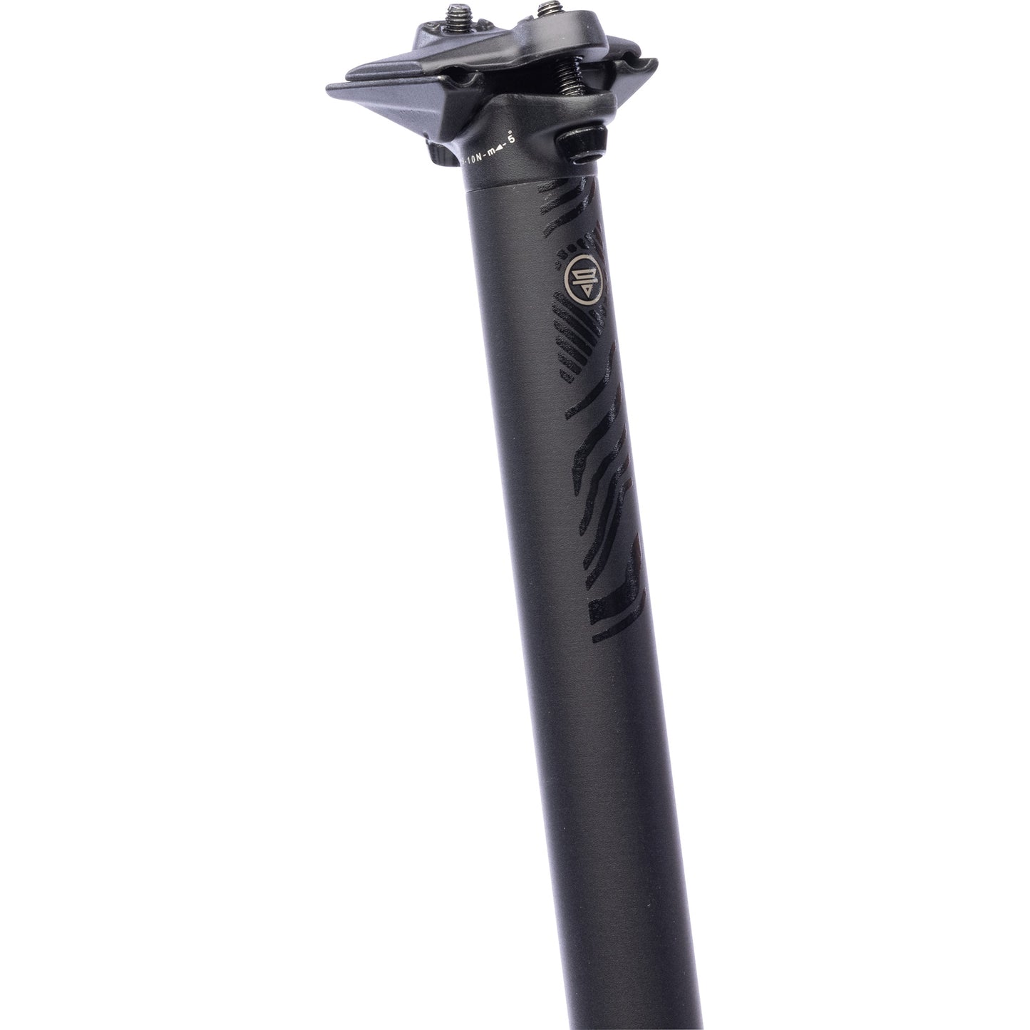 Teravail Stratum SE Seatpost front three-quarter view on white background