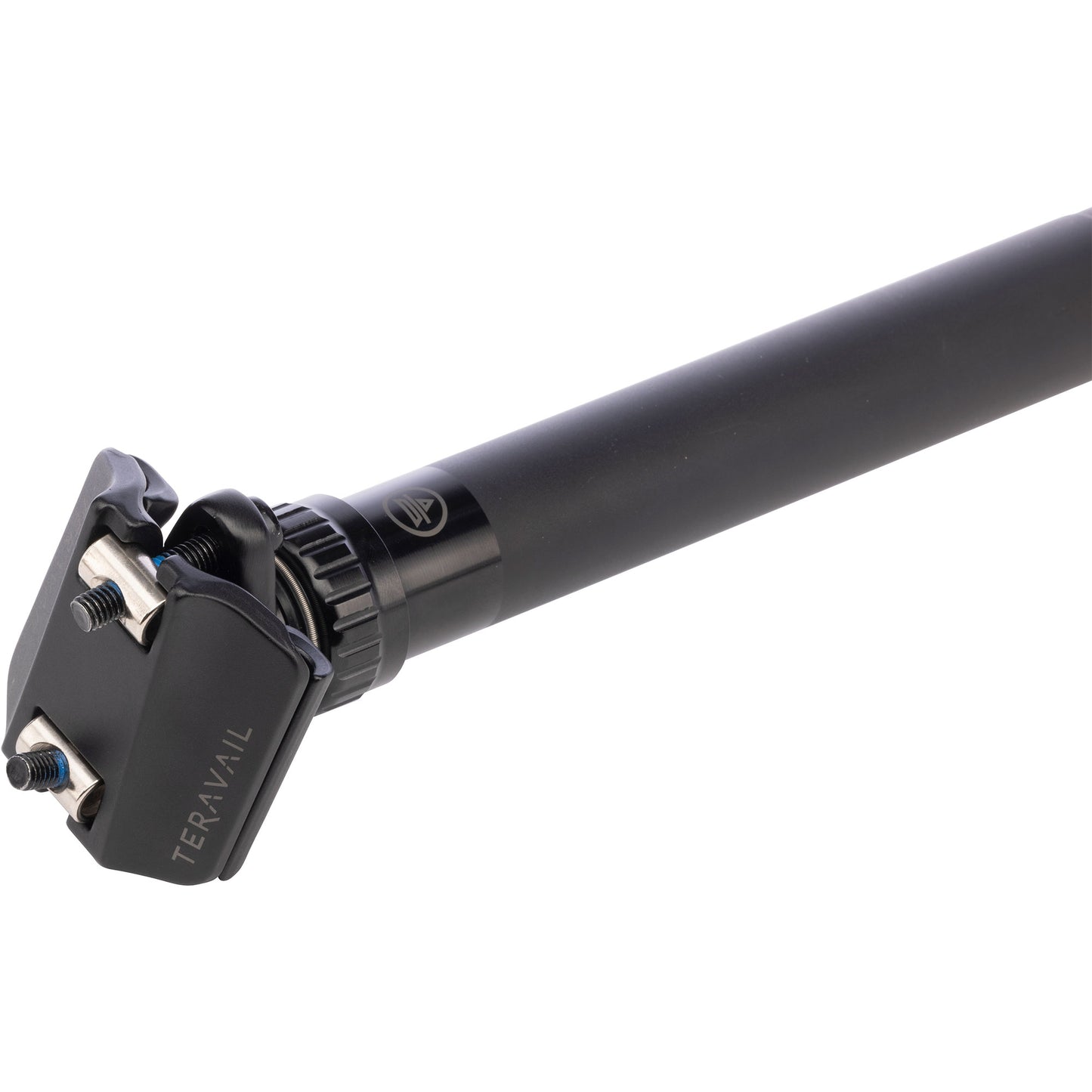 Teravail Telec 27.2mm Dropper post clamp detail white background