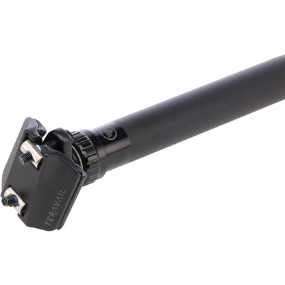 Teravail Telec 27.2mm Dropper post clamp detail white background