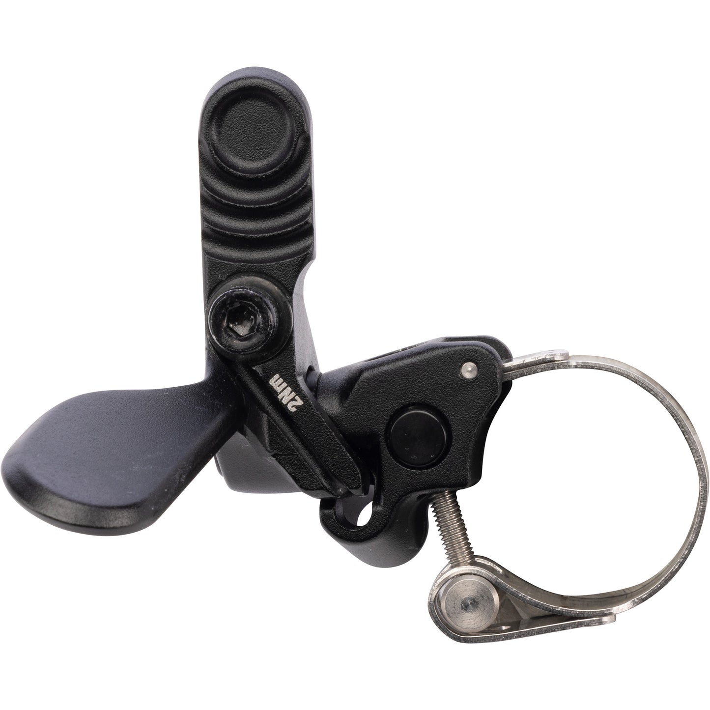 Teravail Telec Drop Bar Remote for dropper post bottom view on white background