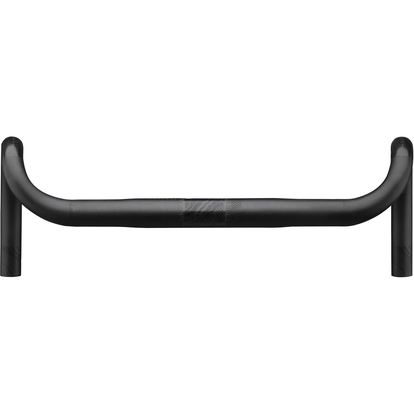 Teravail Tropo Carbon Drop Handlebar top down view on white background