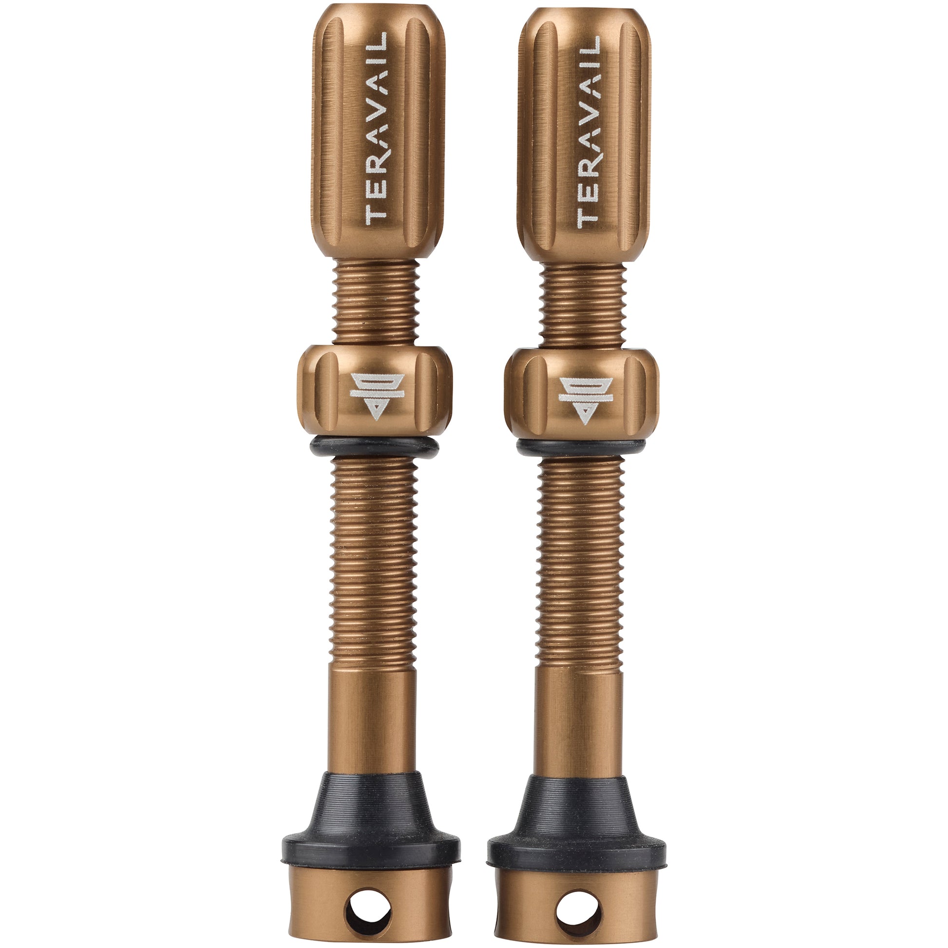 Teravail Tubeless Valves copper alloy pair