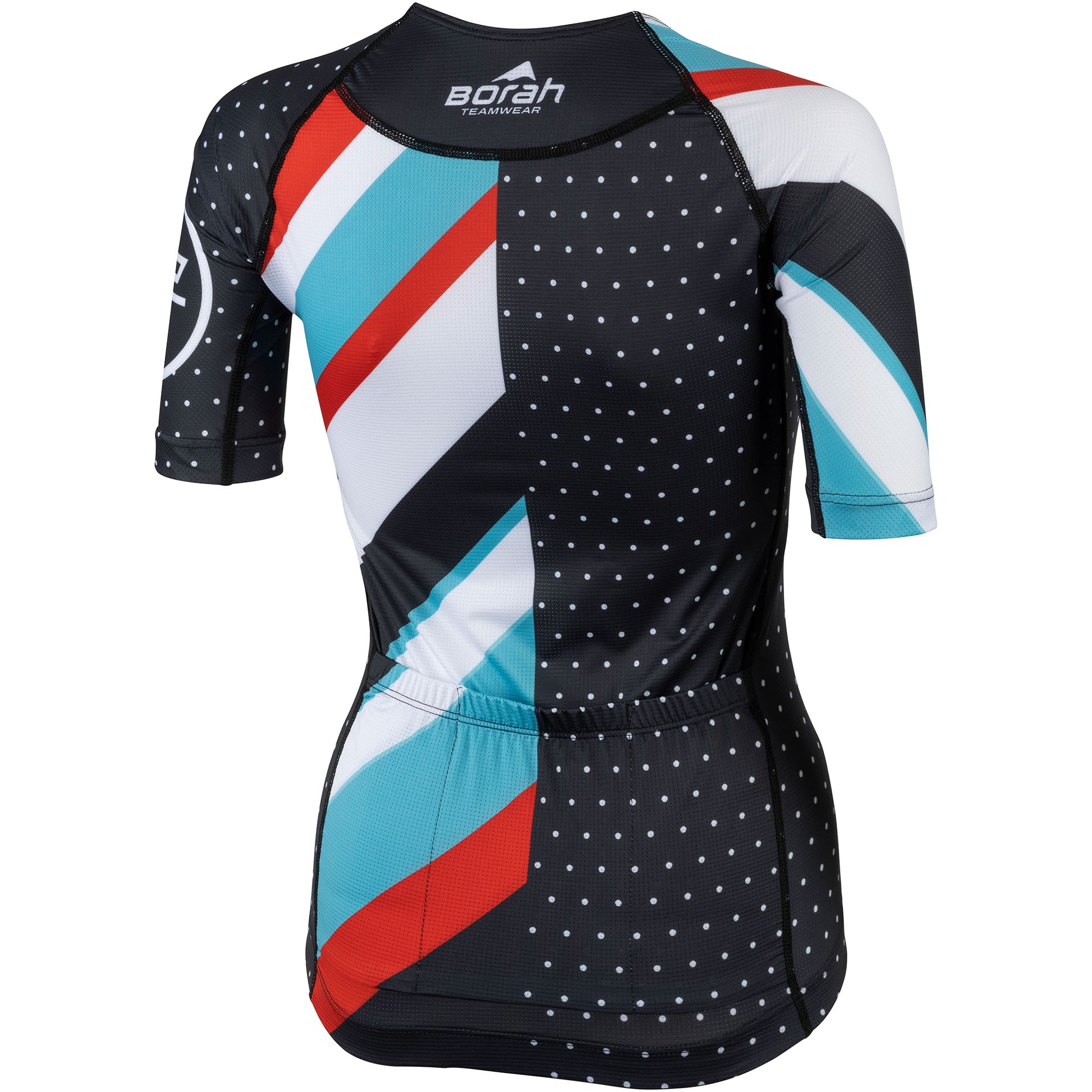 Teravail Waypoint Jersey - Women's back view multi-color design with Teravail logo